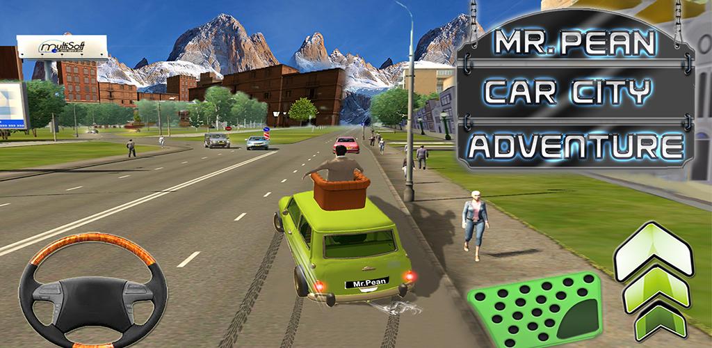 Mr. Pean Car City Adventure - Games for Fun游戏截图