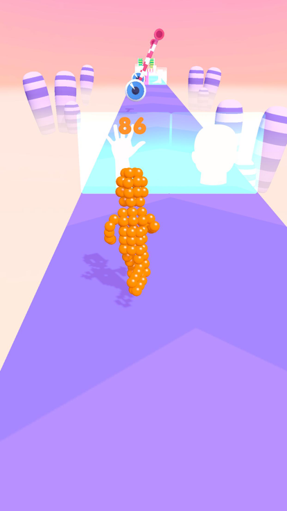 Bubble Stack Runner游戏截图