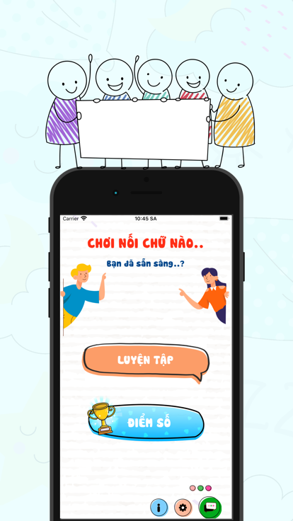 Nối từ - Ghép từ tiếng việt游戏截图
