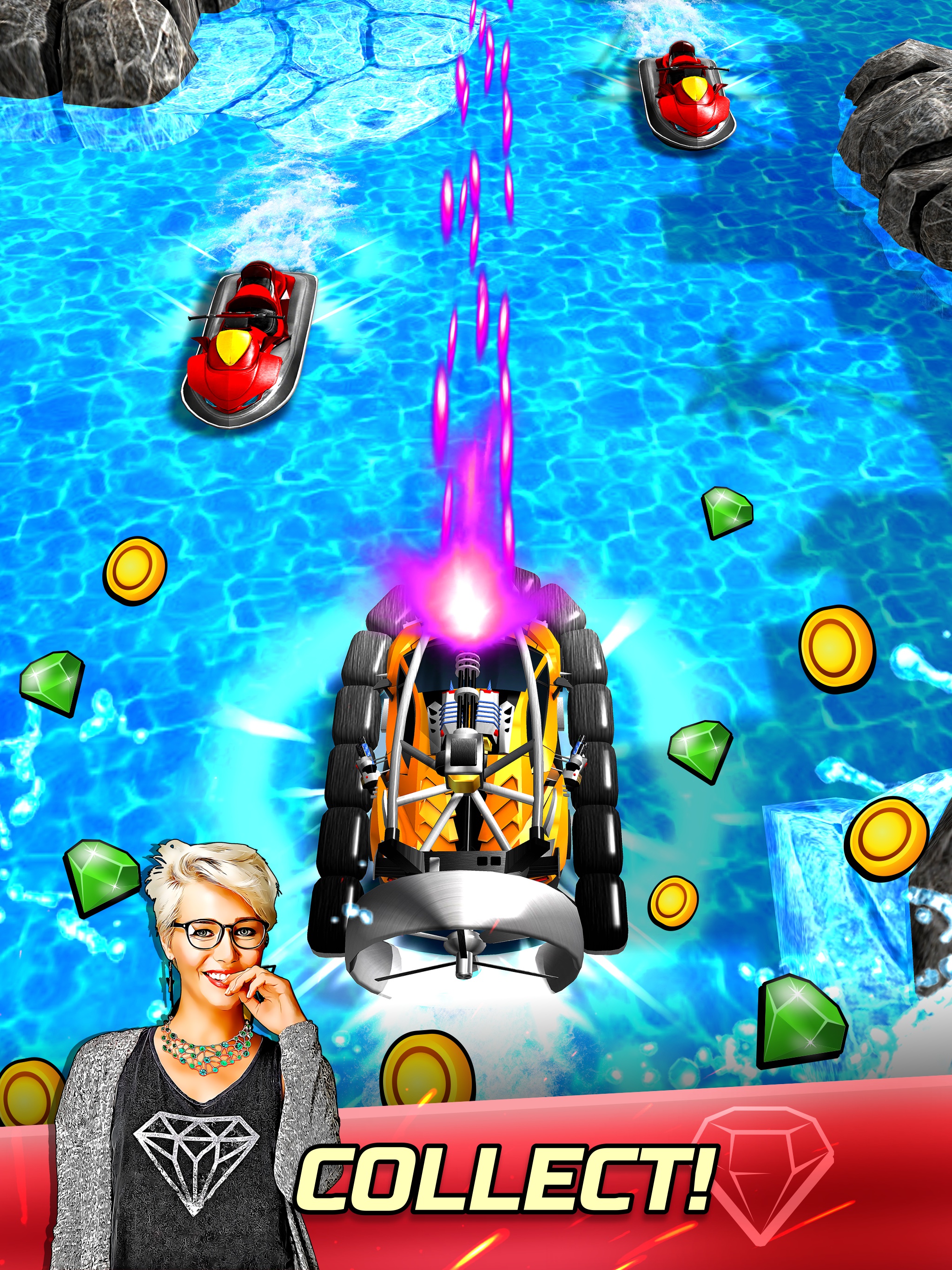 Chaos Road: Combat Racing游戏截图