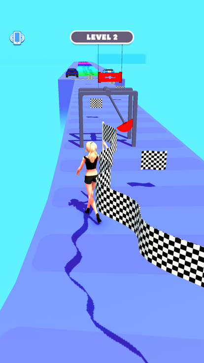 Racing Girl Run游戏截图