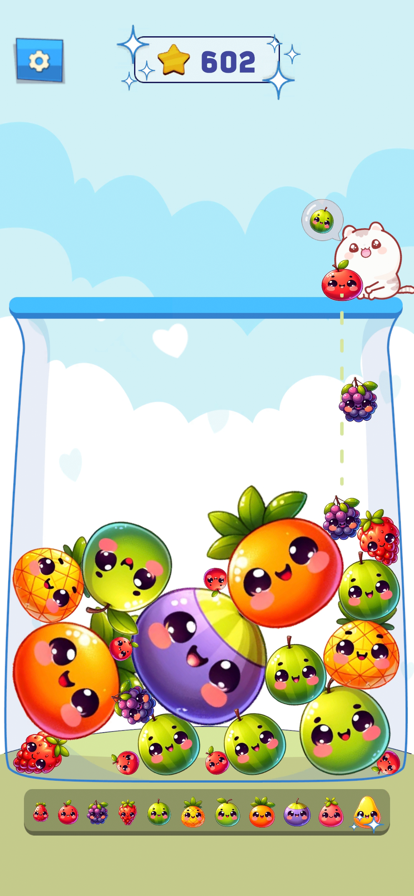 Fruit blast merge游戏截图