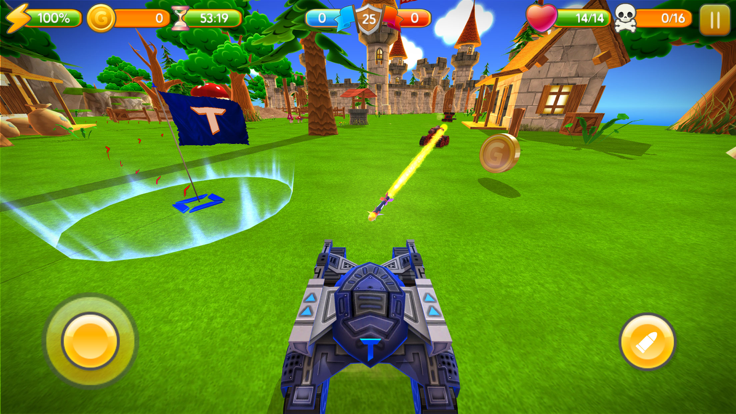 Tanky, Capture The Flag!游戏截图