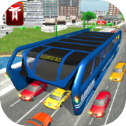 高架巴士驾驶在城市 Bus Simulator 3D