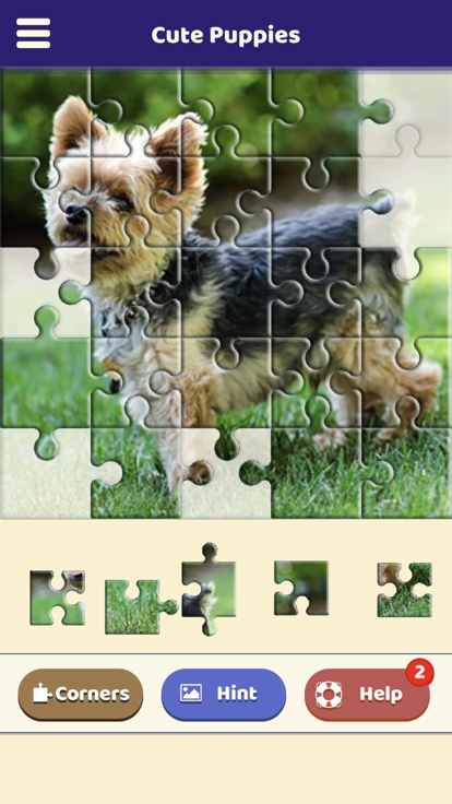 Cute Puppies Jigsaw Puzzle游戏截图