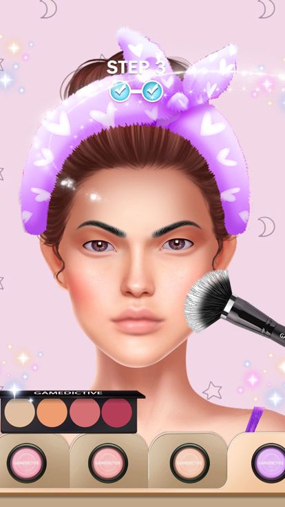 化妆游戏 - 美妆女生画妆装扮小游戏大全游戏截图