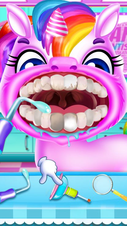 幼儿小马游戏-牙医游戏游戏截图