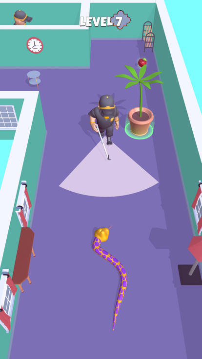Sneaky Snake 3D游戏截图
