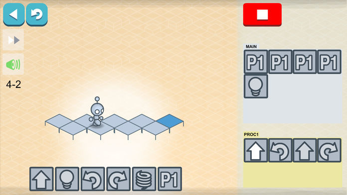 Lightbot Jr : Coding Puzzles for Ages 4+游戏截图