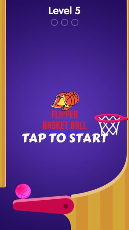 Flipper Basket Ball 2D游戏截图