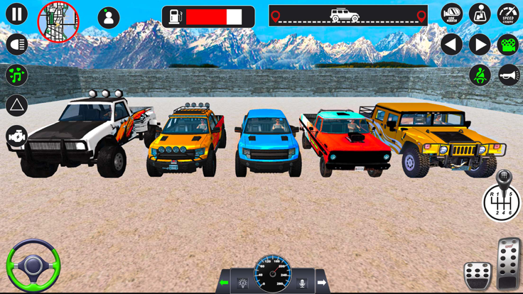 Offroad Jeep Driving & Parking游戏截图