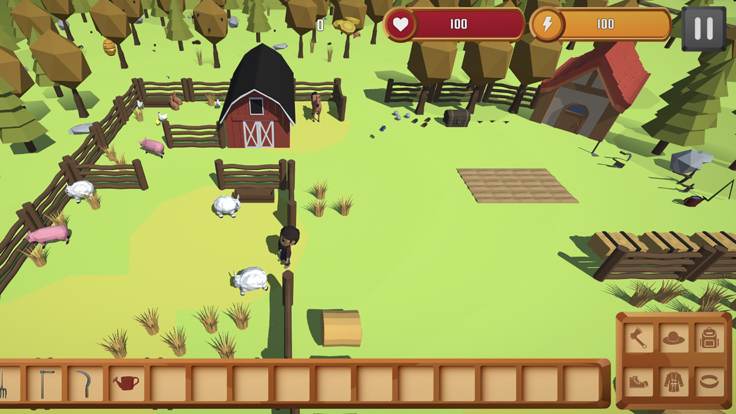 我的农夫庄园 - 农场模拟经营生存游戏游戏截图
