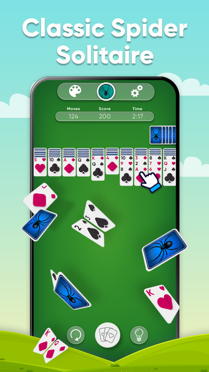 Spider Solitaire  ‏‏‎‎‎‎游戏截图