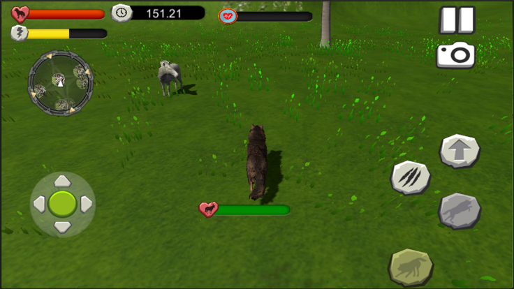 Wolf Game: Wild Wolf Simulator游戏截图