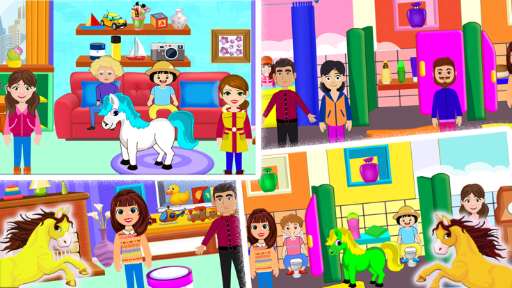 我的小马马厩镇生活游戏截图