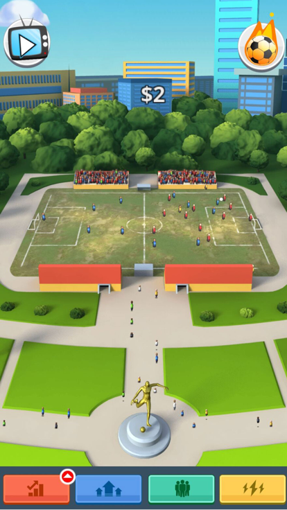 Soccer King：Click Stadium游戏截图