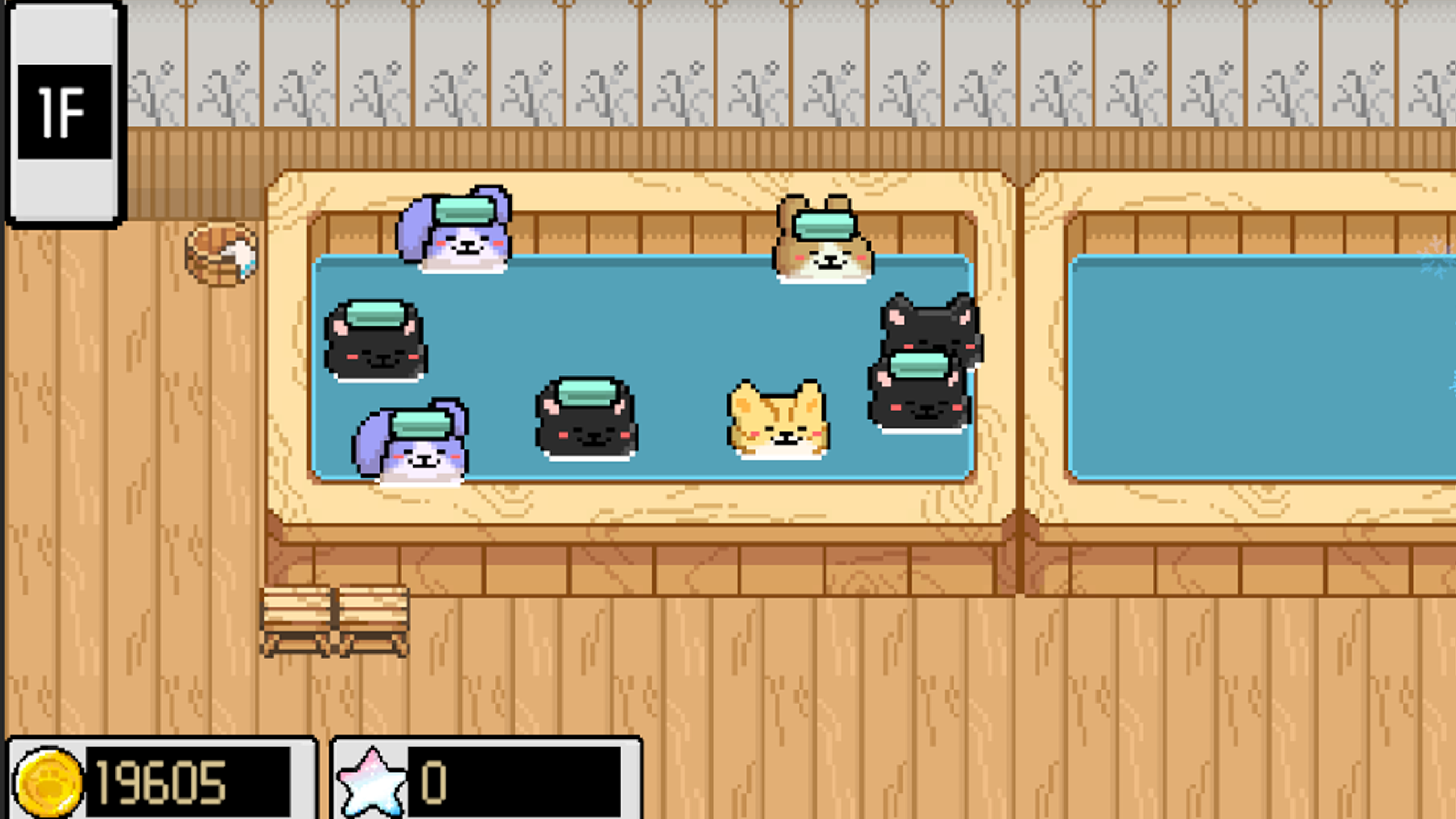 线条小狗：动物温泉游戏截图