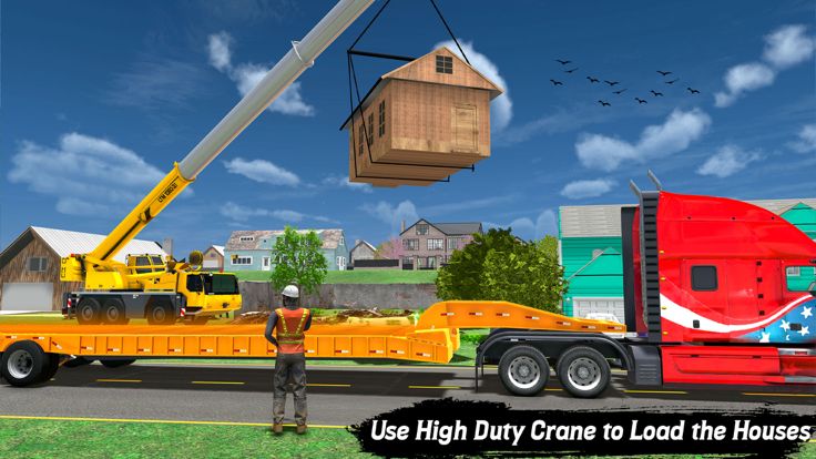 House Transporter Truck Sim游戏截图