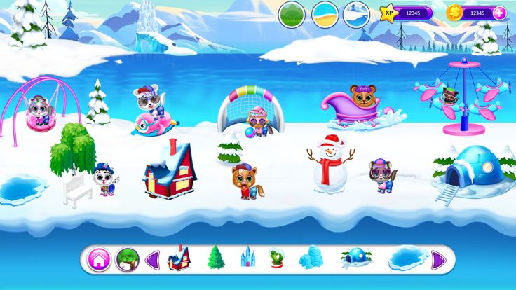 款精选虚拟宠物游戏 - 口袋宠物很酷游戏游戏截图