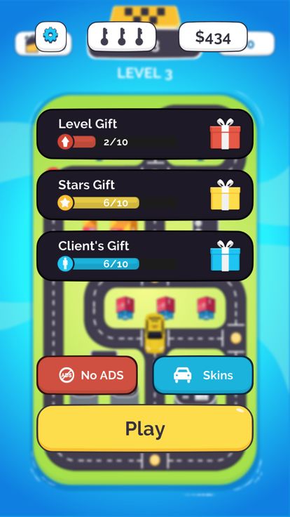 Taxi Town: Arcade Funny Game游戏截图