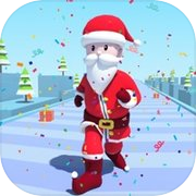 Santa Fun Run 3D-Running Games