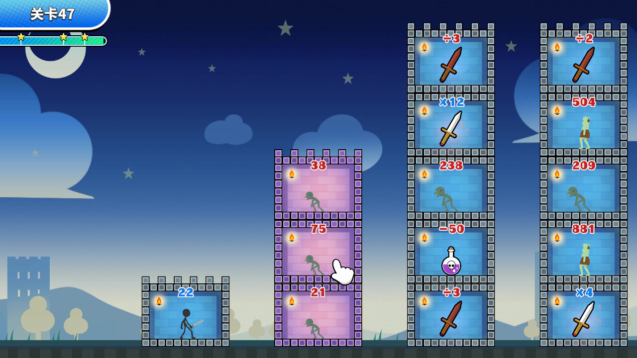 我们把似曾相见的「那些游戏」都做成了火柴人，可是你又能否成功过关呢？游戏截图