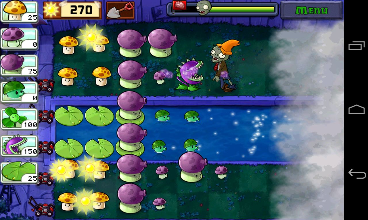 Screenshot of Plants vs. Zombies FREE