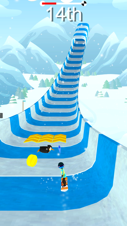 Snowslide: Snow Running游戏截图