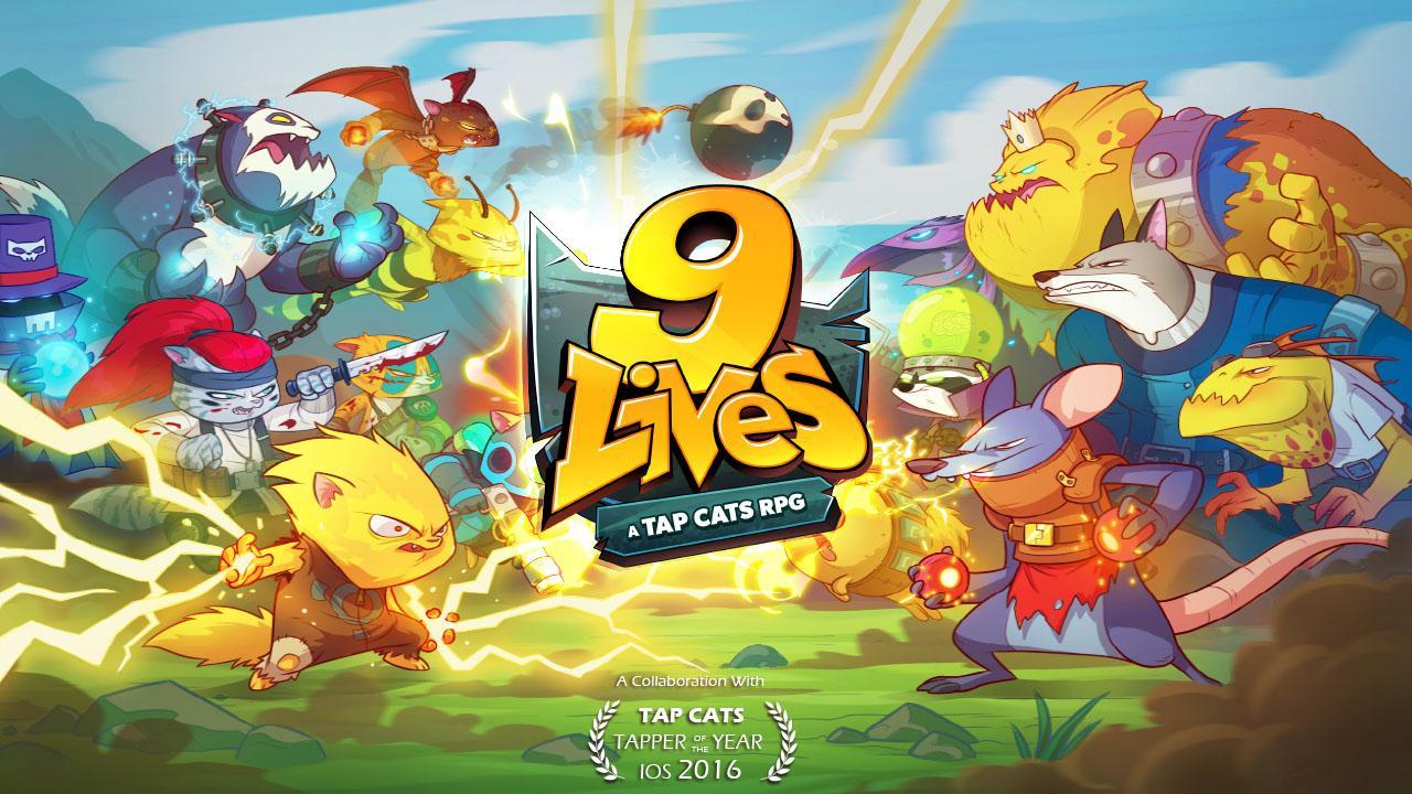 9 Lives: A Tap Cats RPG游戏截图