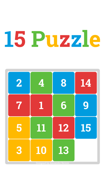 15 Puzzle for Kids*游戏截图