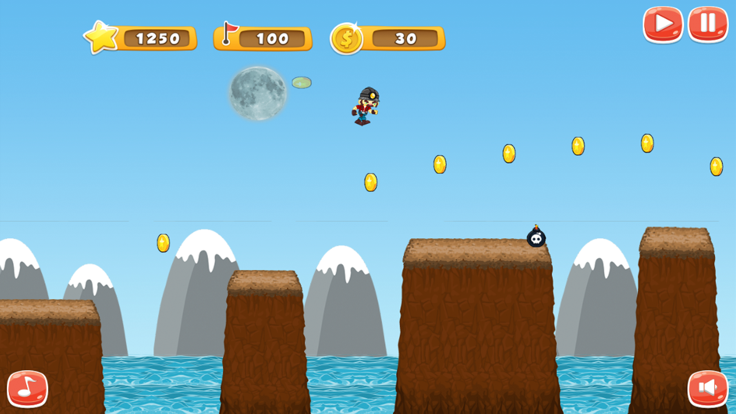 Super Hero Mining Run - Free Fun Running Games游戏截图