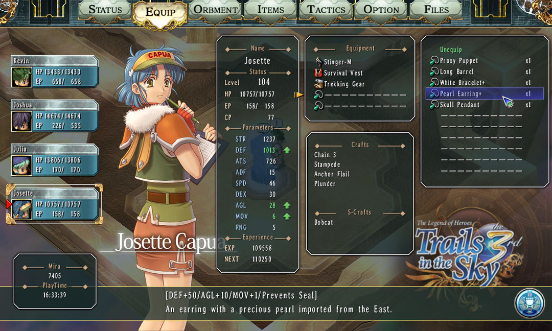 The Legend of Heroes: Trails in the Sky the 3rd游戏截图
