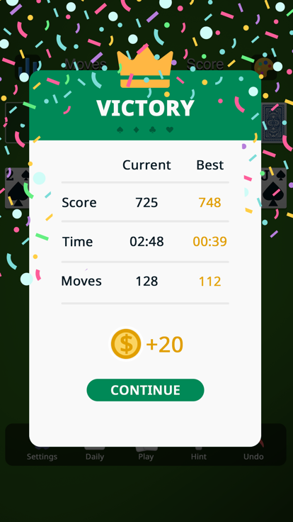 Spider Solitaire: Classic Card游戏截图