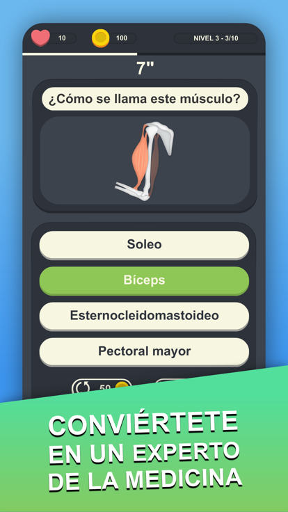 Doctor Trivia - Quiz Medicina游戏截图