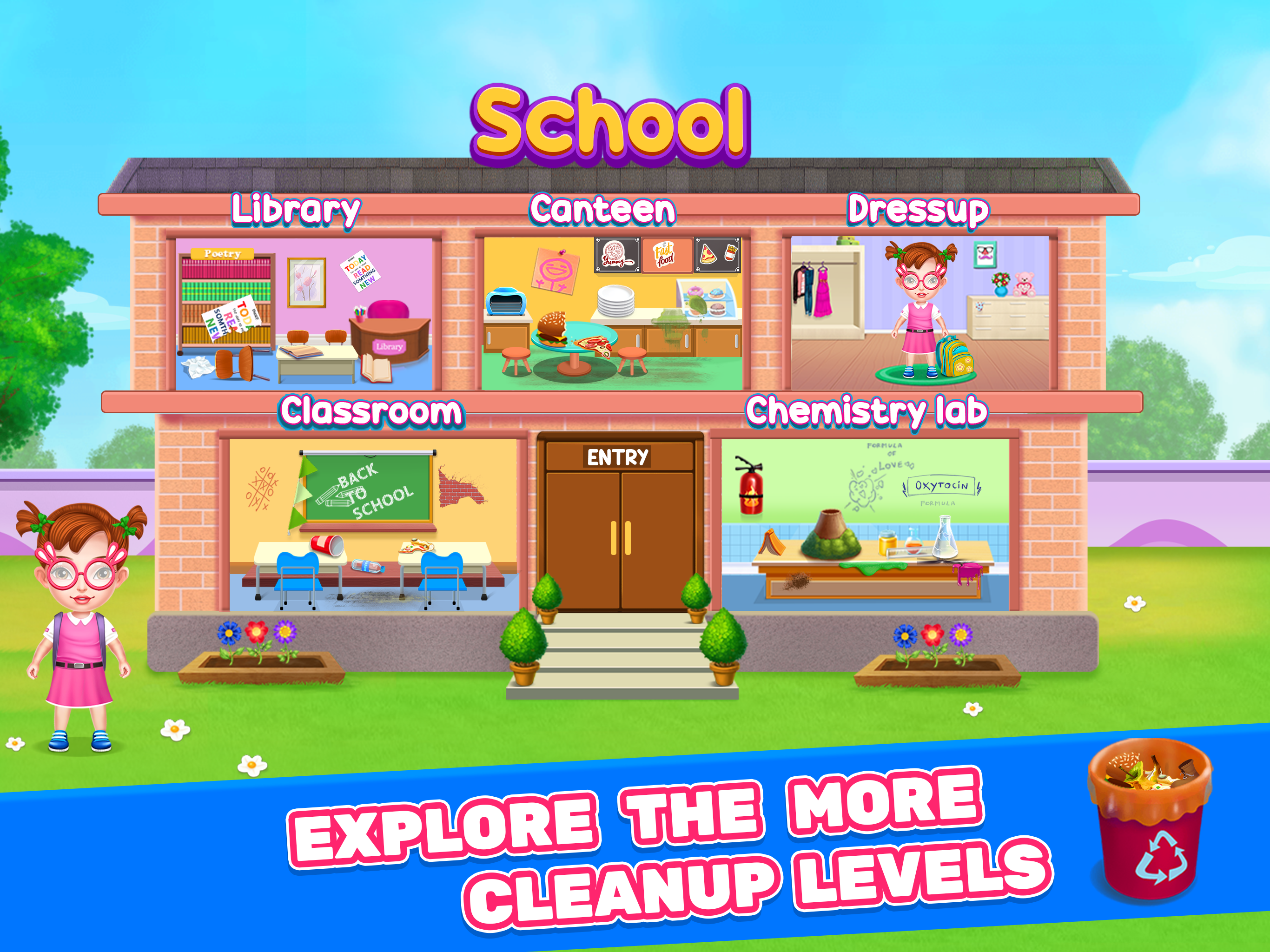 keep-your-school-clean-girl-school-cleaning-game-taptap