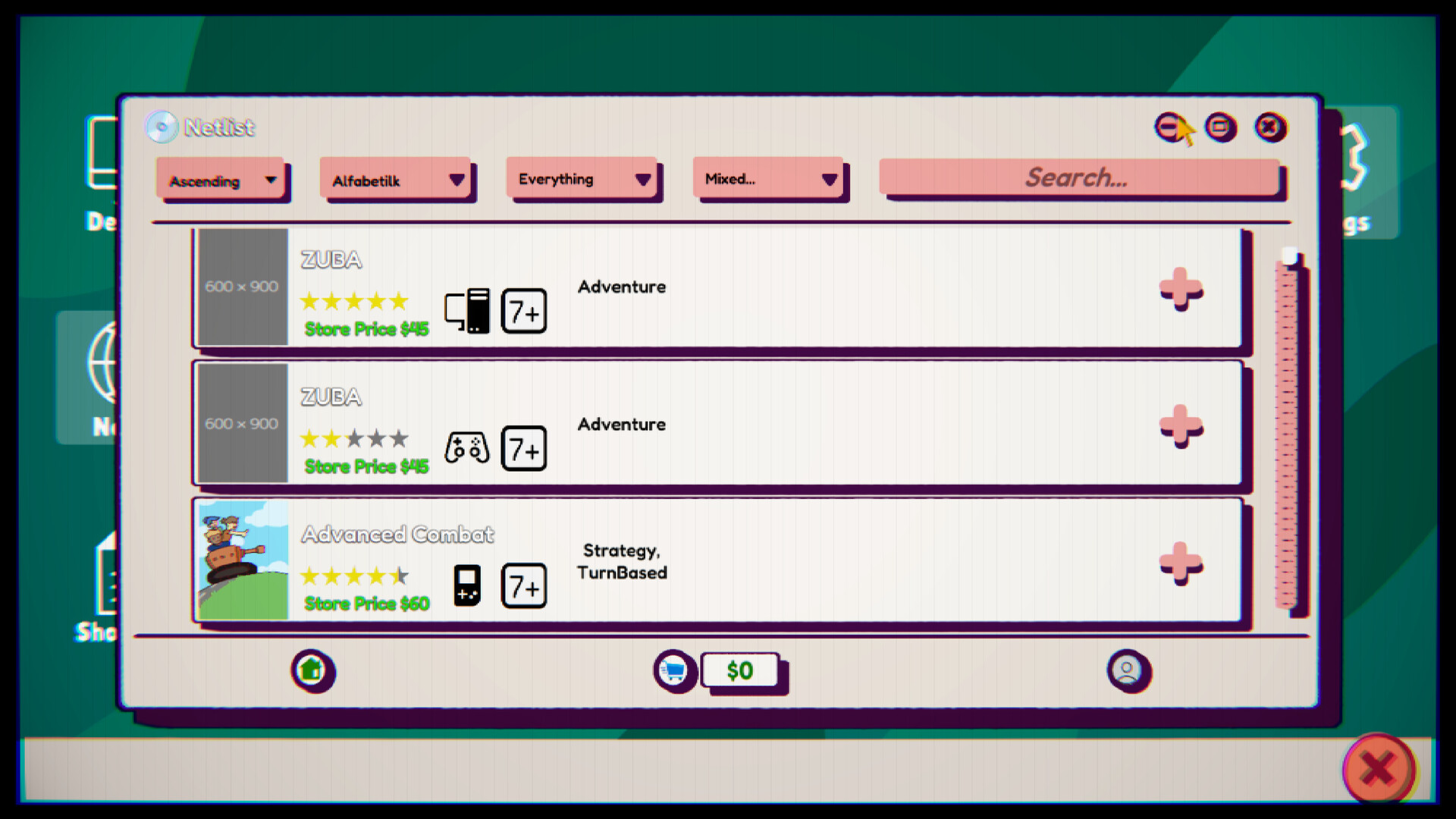 二手游戏店模拟器游戏截图