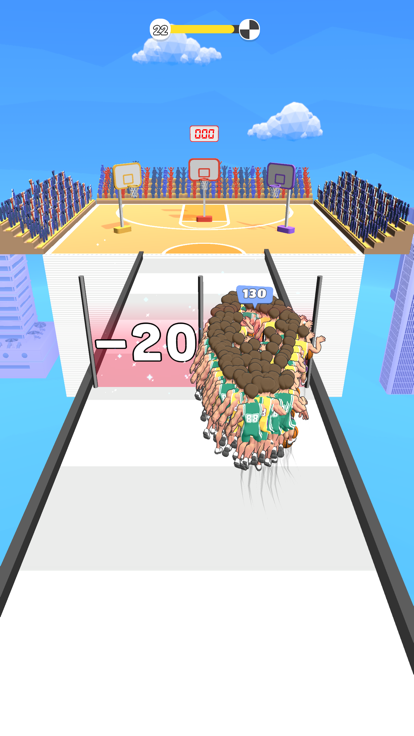 Basketball Run 3D游戏截图