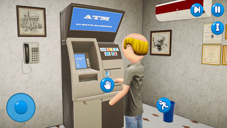 火柴人爸爸梦想的家庭生活游戏截图