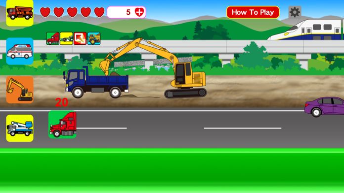 Working Car Vroom S游戏截图