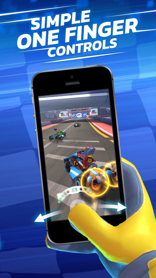 Screenshot of Go Race: Super Karts
