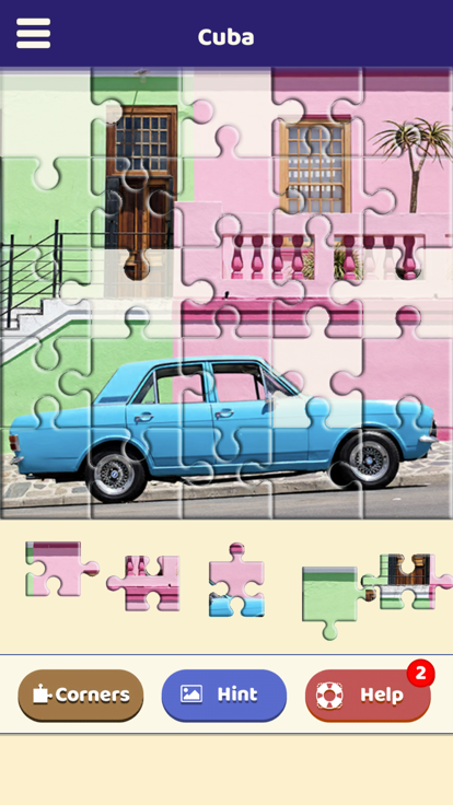 Cuba Sightseeing Puzzle游戏截图