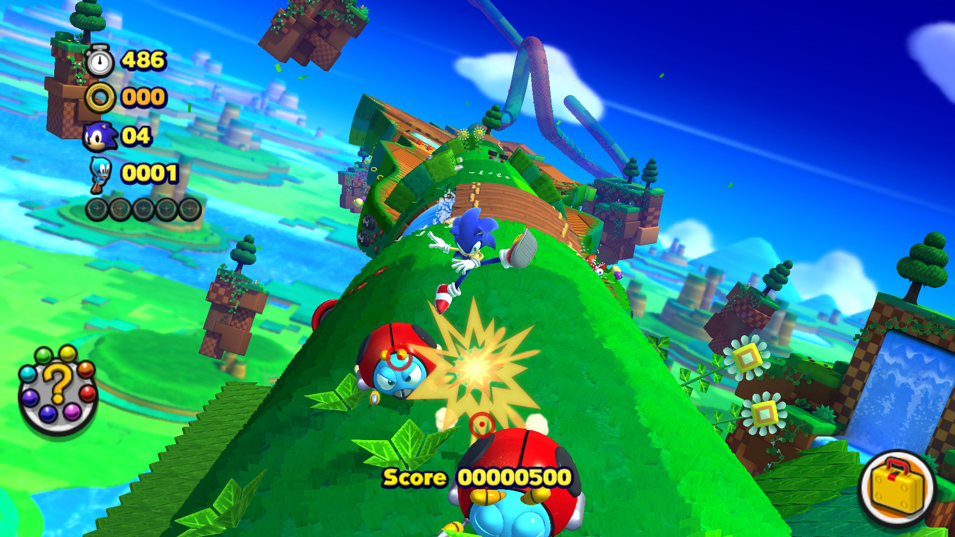 Sonic Lost World游戏截图