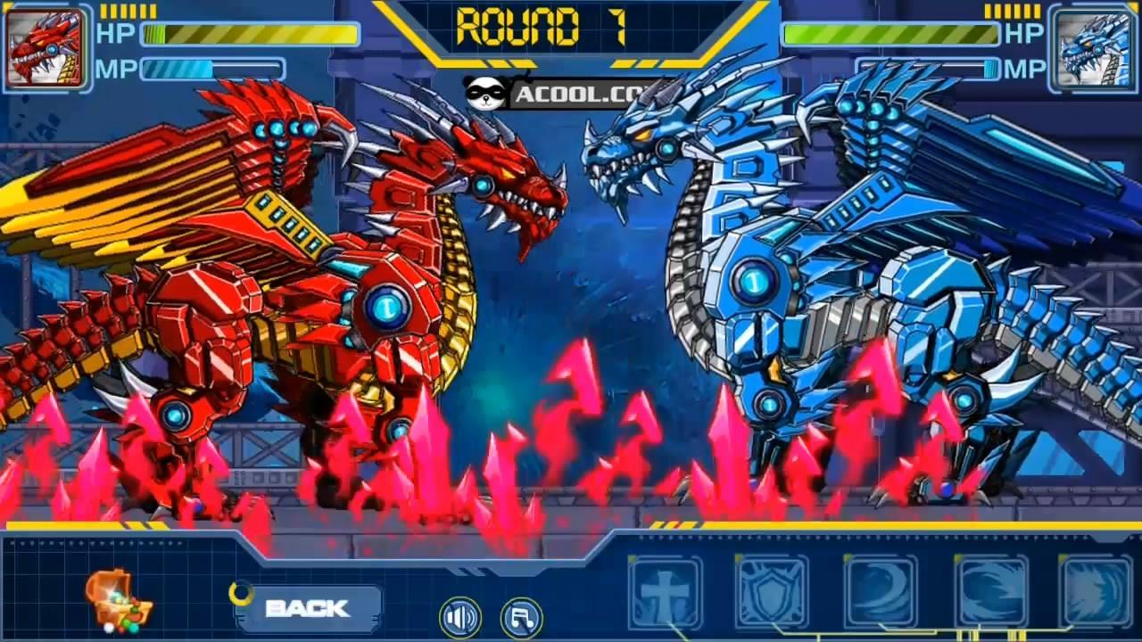 Screenshot of Toy Robot War:Robot Ice Dragon