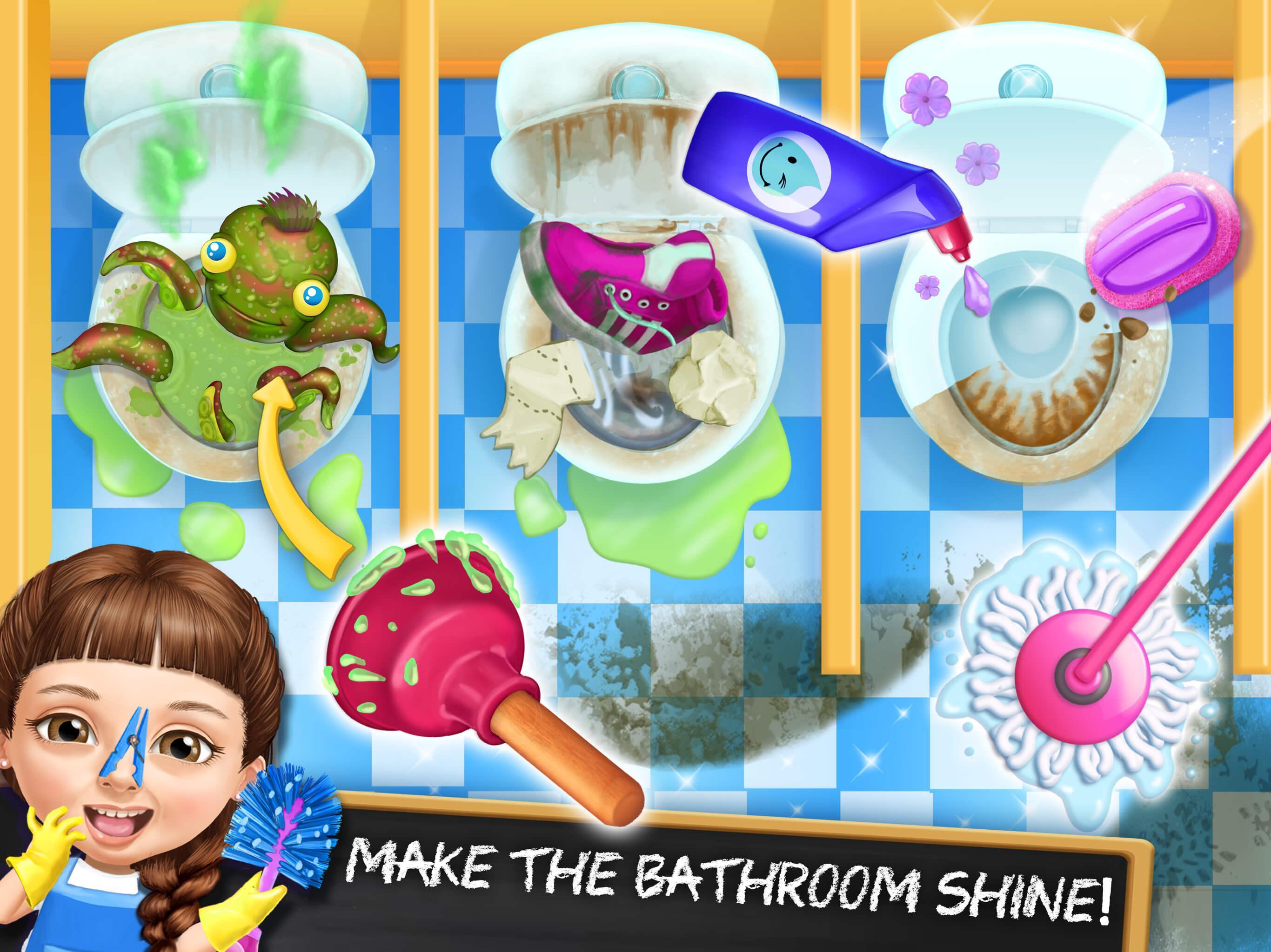 Sweet Baby Girl Cleanup 6 School Cleaning Game Android Download Taptap,Curtains For Small Windows