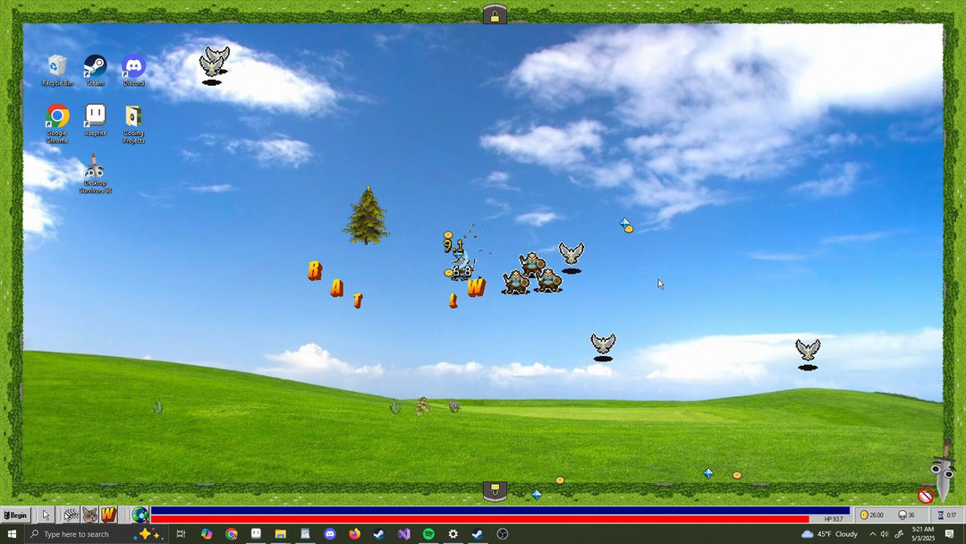 Desktop Survivors 98游戏截图