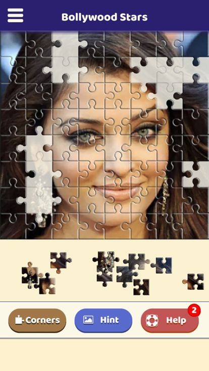 Bollywood Stars Jigsaw Puzzle游戏截图