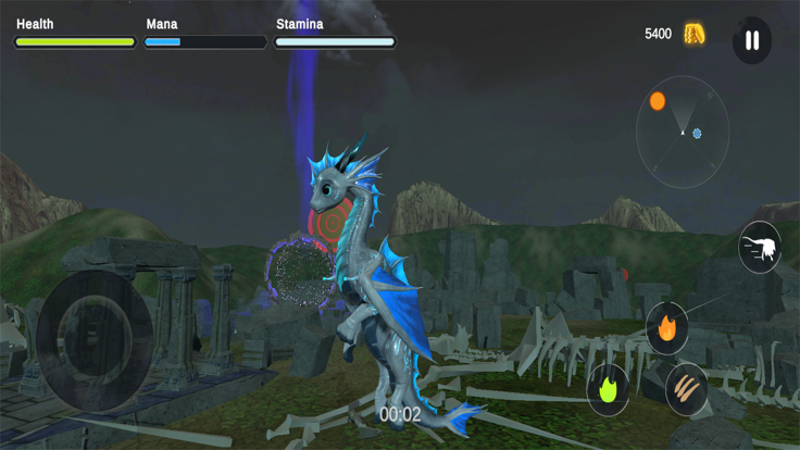 Dragon Simulator: Ice & Fire游戏截图