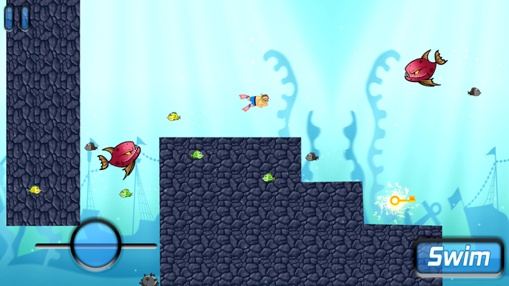 Treasure Hunt Underwater游戏截图