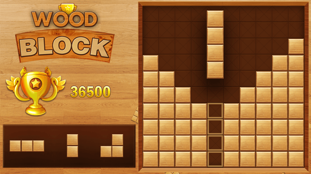 block wood puzzle classic