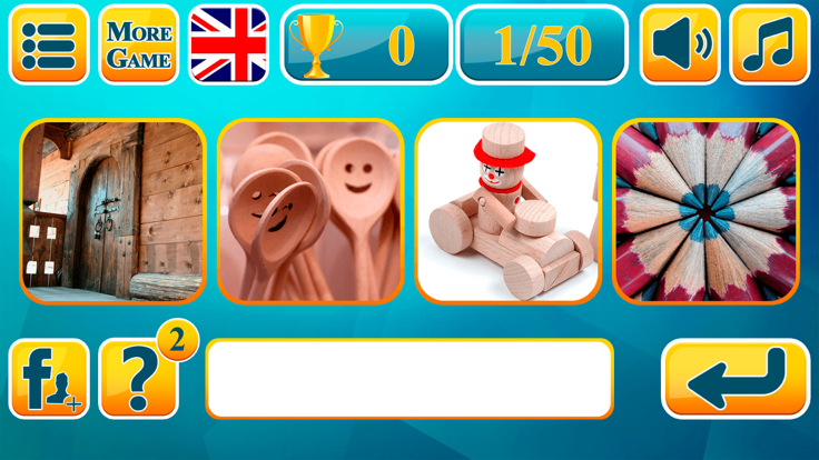 4 pictures 1 word游戏截图